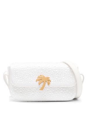 Palm Angels logo-plaque stud-embellished bag - Neutrals