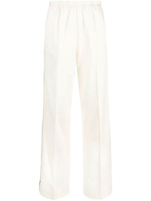 Palm Angels loose-fit cotton track pants - Neutrals