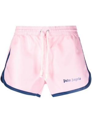 Palm Angels Miami contrast-trim shorts - Pink