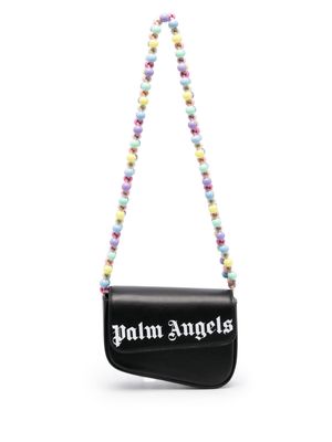 Palm Angels mini Crash embellished shoulder bag - Black