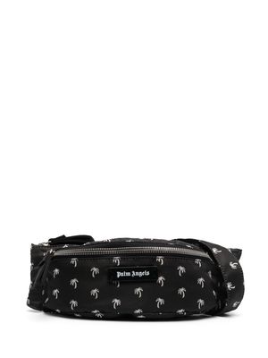 Palm Angels Mini Palms logo-print belt bag - Black