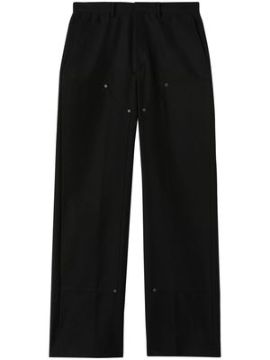 Palm Angels monogram workwear trousers - Black