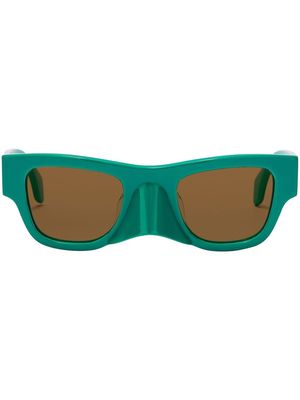 Palm Angels Myrtle square sunglasses - Green