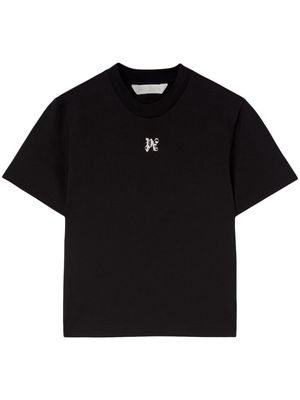 Palm Angels PA monogram cotton T-shirt - Black