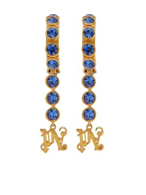 Palm Angels PA-monogram jewel earrings - Gold