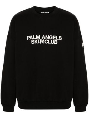 Palm Angels Pa Ski Club cotton sweatshirt - Black