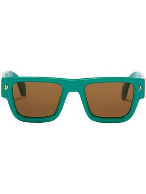 Palm Angels Palisade square sunglasses - Green