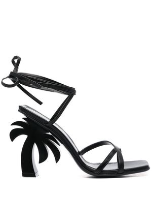 Palm Angels Palm Beach lace-up sandals - Black