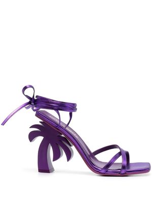 Palm Angels Palm Beach lace-up sandals - Purple