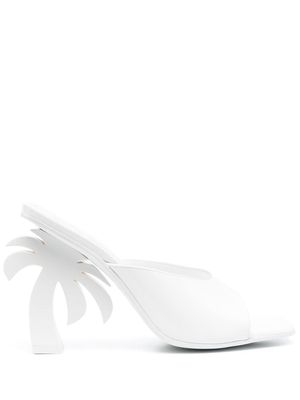Palm Angels Palm Beach mules - White