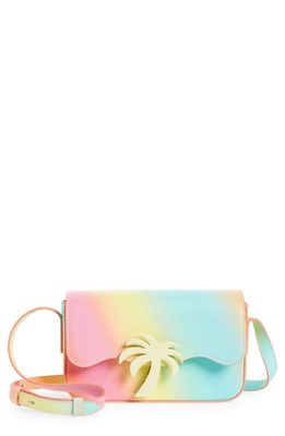 Palm Angels Palm Beach Rainbow Crossbody Bag in Multicolor Pink
