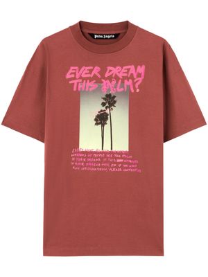 Palm Angels Palm Dream cotton T-shirt - Red