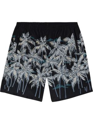 Palm Angels palm-print swimming shorts - Black