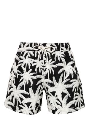 Palm Angels palm tree-print swim shorts - 1003
