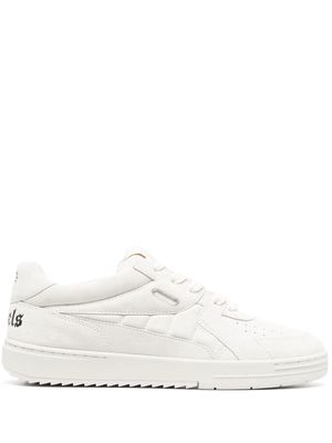 Palm Angels Palm University leather sneakers - White
