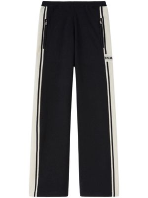Palm Angels Racing knitted track pants - Black