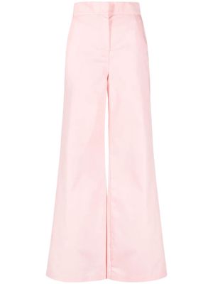 Palm Angels Reverse Waistband flared trousers - Pink