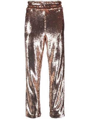 Palm Angels sequin-embellished trousers - Pink