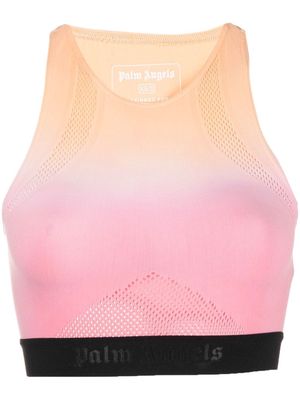 Palm Angels Shades seamless training top - Pink