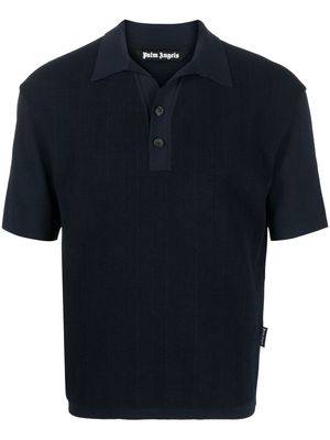 Palm Angels short-sleeve polo shirt - Blue