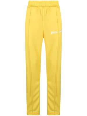 Palm Angels side strip track pants - Yellow