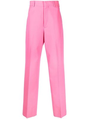 Palm Angels Sonny straight-leg tailored trousers - Pink