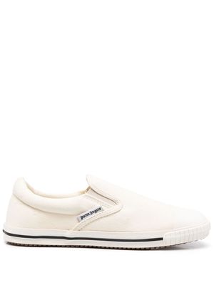 Palm Angels square-toe slip-on trainers - White