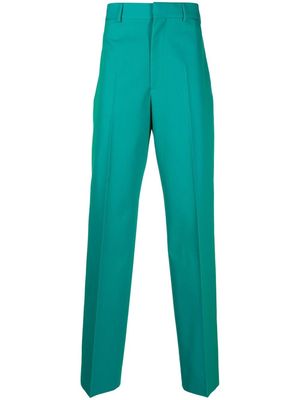 Palm Angels tailored cotton trousers - Blue