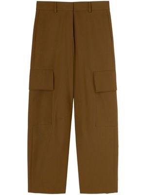 Palm Angels tapered cargo trousers - Brown