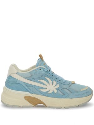 Palm Angels The Palm Runner leather sneakers - Blue