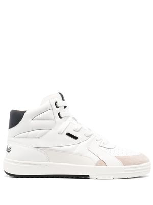Palm Angels University high-top sneakers - White