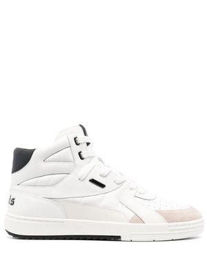 Palm Angels University mid-top sneakers - White