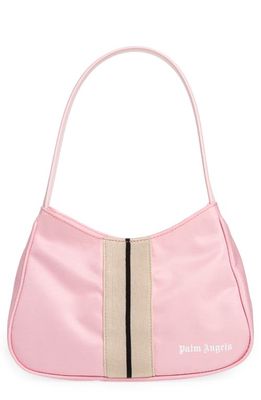 Palm Angels Venice Track Hobo Bag in Baby Pink