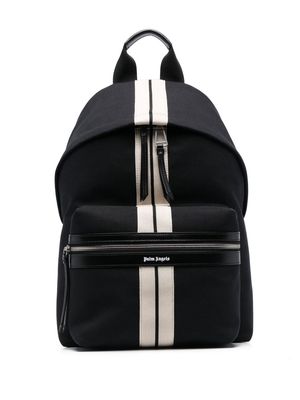 Palm Angels Venice Track logo-print backpack - Black
