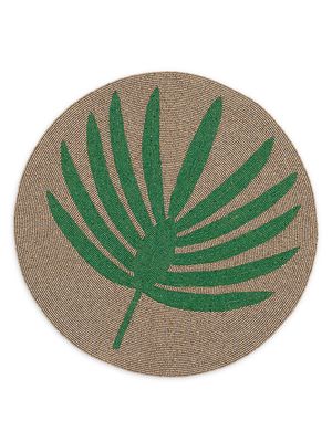 Palm Frond Placemat, Green