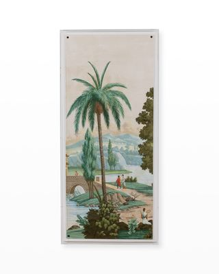 "Palm Paysage II" Wall Art - 48" x 22"