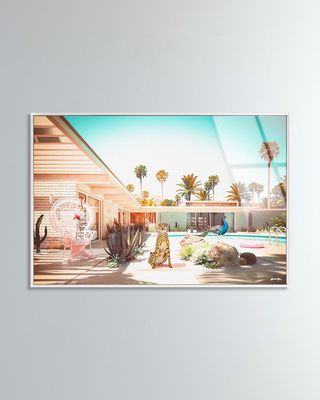 Palm Springs Dream Framed Acrylic Print