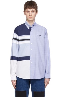PALMER Blue Cotton Shirt