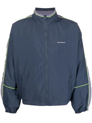 Palmer lightweight zipped bomber jacket - Blue