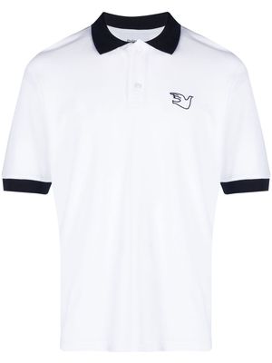 Palmes Arthur short-sleeved polo shirt - White