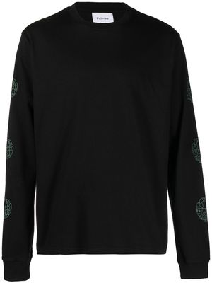 Palmes Ballbowl long-sleeve T-shirt - Black