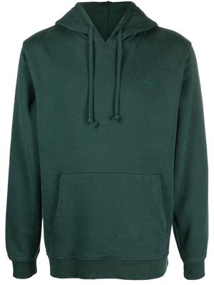 Palmes drawstring pullover hoodie - Green