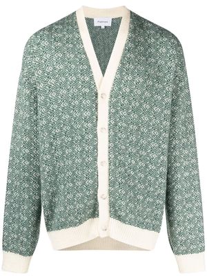 Palmes Inter knitted cardigan - Green