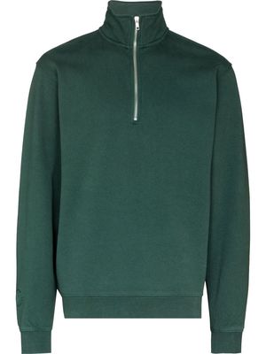 PALMES Jojo zip-up sweatshirt - Green