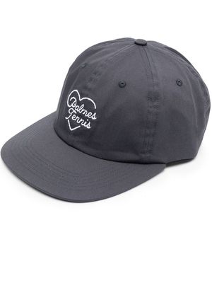 Palmes logo-print baseball cap - Blue