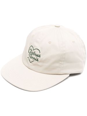 Palmes logo-print baseball cap - Neutrals