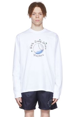 Palmes SSENSE Exclusive How Long Gone Edition White T-Shirt