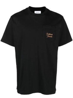 Palmes western pocket-detail T-shirt - Black