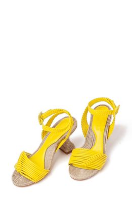 Paloma Barcelo Ingrid Sandal in Lime