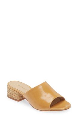 Paloma Barcelo Maiko Slide Sandal in Tan